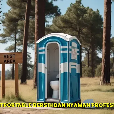 toilet portable bersih dan nyaman profesional